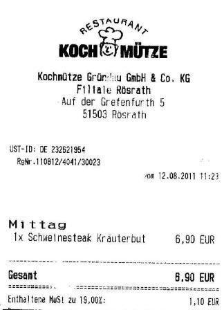 mfib Hffner Kochmtze Restaurant